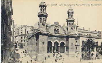29 ALGER - La Cathdrale et le Palais d'Hiver du Gouverneur