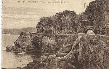 36 PHILIPPEVILLE - Tunnel sur la Route de Stora