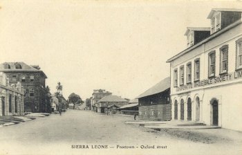 Sierra Leone. - Freetown - Oxford street