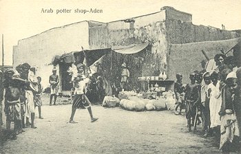 Arab potter shop - Aden