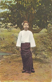 A Typical Burmese Girl