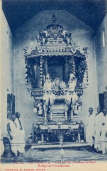 No. 72. "The Silver Car," used by the Hindoos in their Religious Processions