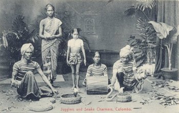 Jugglers and Snake Charmers, Colombo