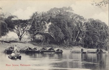 River Scene, Ratnapura.