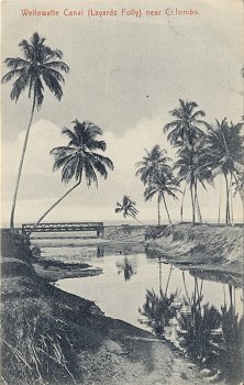 Wellewatte Canal (Layards Folly) near Colombo