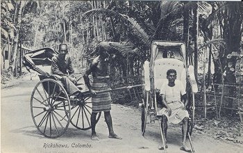 08 48820 - Rickshaws, Colombo.
