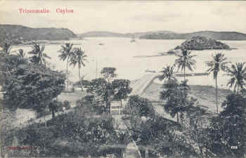 Trincomalie. Ceylon.