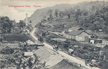 Kadugannawa Pass. Ceylon.
