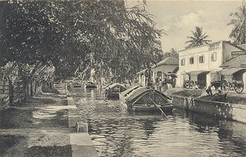 No. 234. Padda Boats in the Canal, Negombo, Ceylon