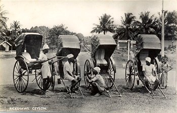 No. 86 Rickshaws, Ceylon