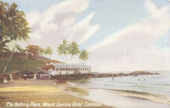 The Bathing Place. Mount Lavinia Hotel, Colombo
