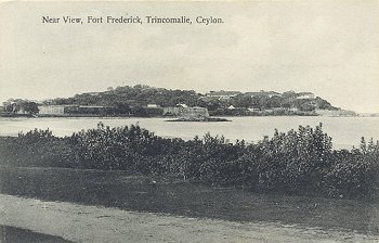 No. 227. Near View Fort Frederick Trincomalie, Ceylon.