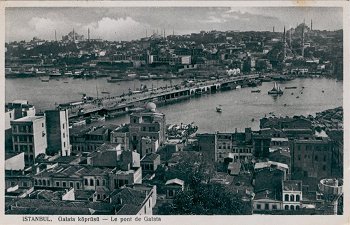 ISTANBUL. Galata köprüsü - Le pont de Gala