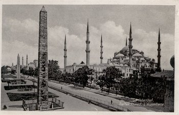 Istanbul. Sultan Ahmed. L’Hippodrome.