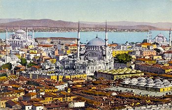 No. 4 Constantinople. Vue Panoramique de Stamboul.