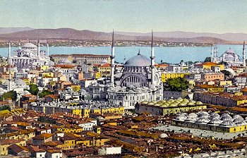 No. 4 Constantinople. Vue Panoramique de Stamboul.