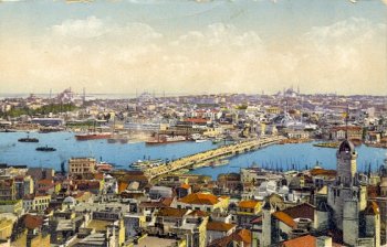 No. 60 Constantinople. Vue générale et nouveau Pont.