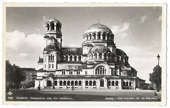 142 - Sofia - Die Kirche "St Al. Nevsky"