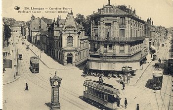230. Limoges - Carrefour Tourney Boulevard Carnot - Avenue Garibaldi