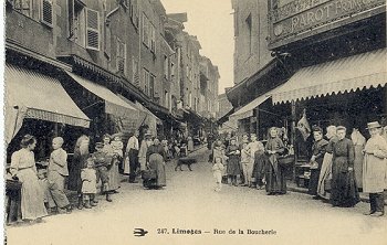 247. Limoges - Rue de la Boucherie