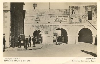 Gibraltar - Entrance Gateway to Town