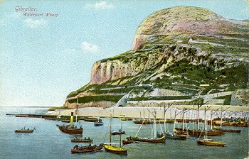 Gibraltar. Waterport Wharf. 74578