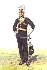 Officer, The 17th (Light Dragoons) Lancers