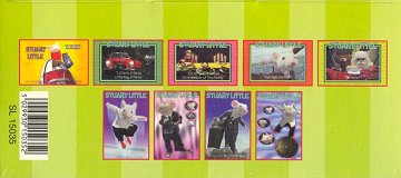 The pack contains the 9 postcards shown