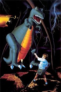 Giles versus Tyrannosaurus Rex