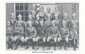 Officers of the Siege Train