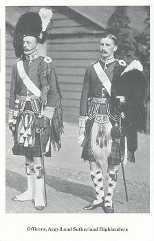 Officers, Argyll and Sutherland Highlanders