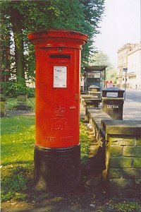 1953 E.II.R. Pillar Box. York