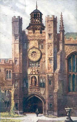 Clock Tower Trinity College Cambridge