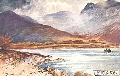 Scaefell Pike, from Wastwater