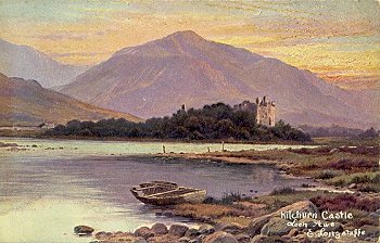 Kilchurn Castle Loch Awe by E. Longstaffe