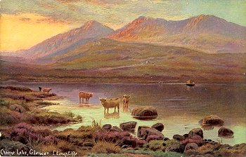 Cloane Lake, Glencar. by E. Longstaffe