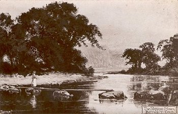 The Stepping Stones, Bettws-y-Coed.