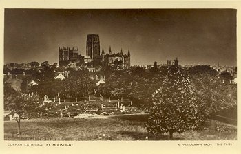 Durham Cathedral by Moonlight