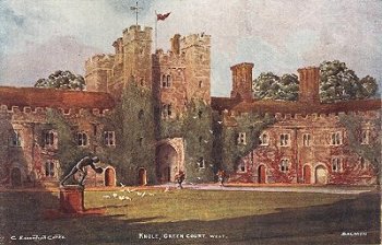 Knole, Green Court. West