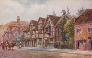 Shakespeare's Birthplace, Stratford-on-Avon.