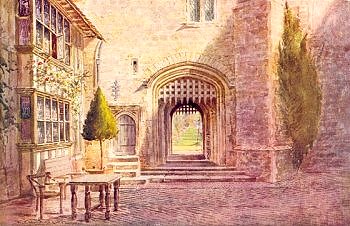 The Courtyard, Hever Castle