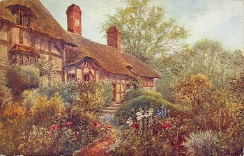 Anne Hathaway's Cottage Garden, Stratford-on-Avon (rev)