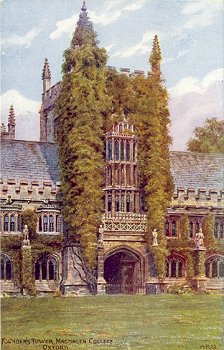 Founder's Tower, Magdalen College Oxford