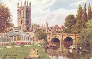 Magdalen College & Bridge, Oxford