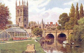 Magdalen College & Bridge, Oxford