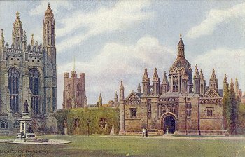 Kings College, Chapel & Gate Cambridge