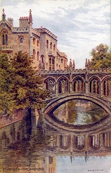 Bridge of Sighs St Johns College Cambridge