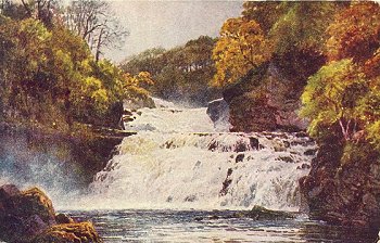 The Falls of the Clyde, Lanarkshire