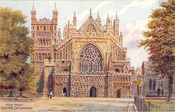 West Front Exeter Cathedral