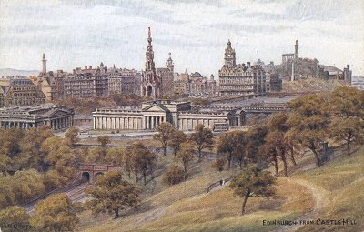 Edinburgh, From Castle Hill